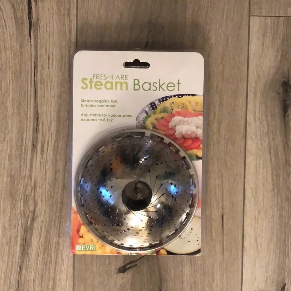 Brand New Stainless Steel Steam basket